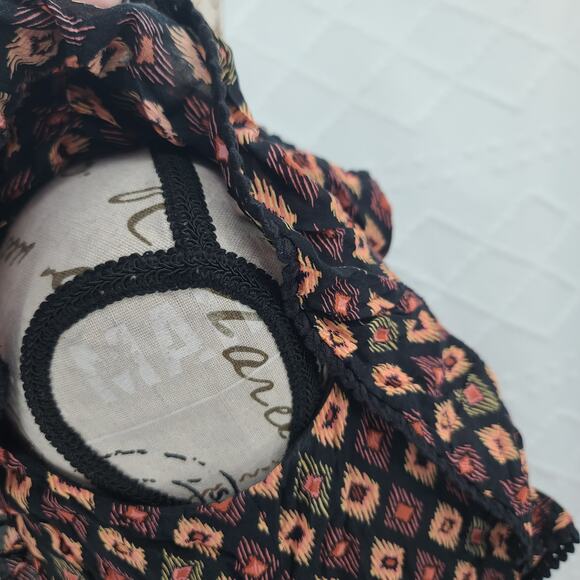 Dr2 geometrical cap sleeve dress Size XS Stitch Fix bohemian dainty feminine - Picture 3 of 6